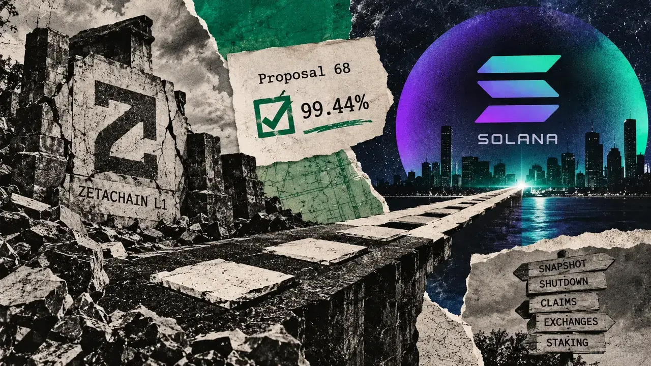 ZetaChain Votes to Retire L1 and Migrate ZETA to Solana