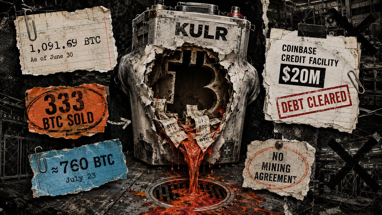 Bitcoin Treasury's $22M Loss Ends Public Company's Strategy