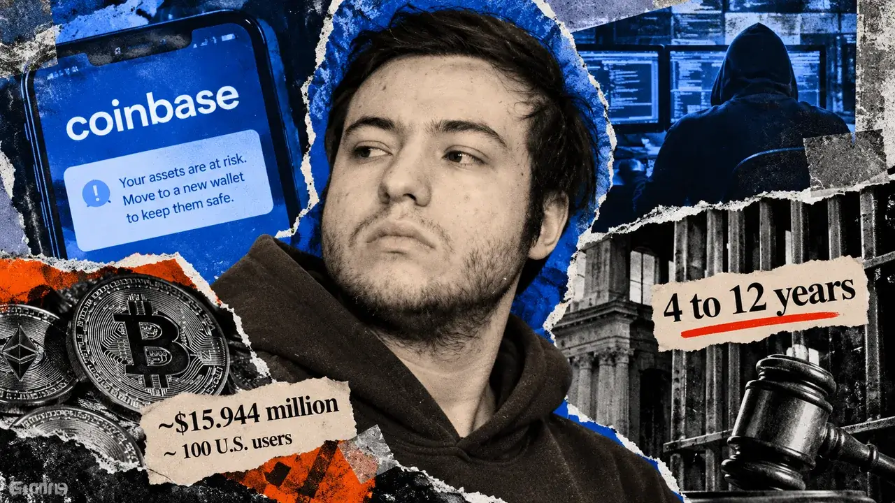 Coinbase scammer gets up to 12 years for stealing $16M