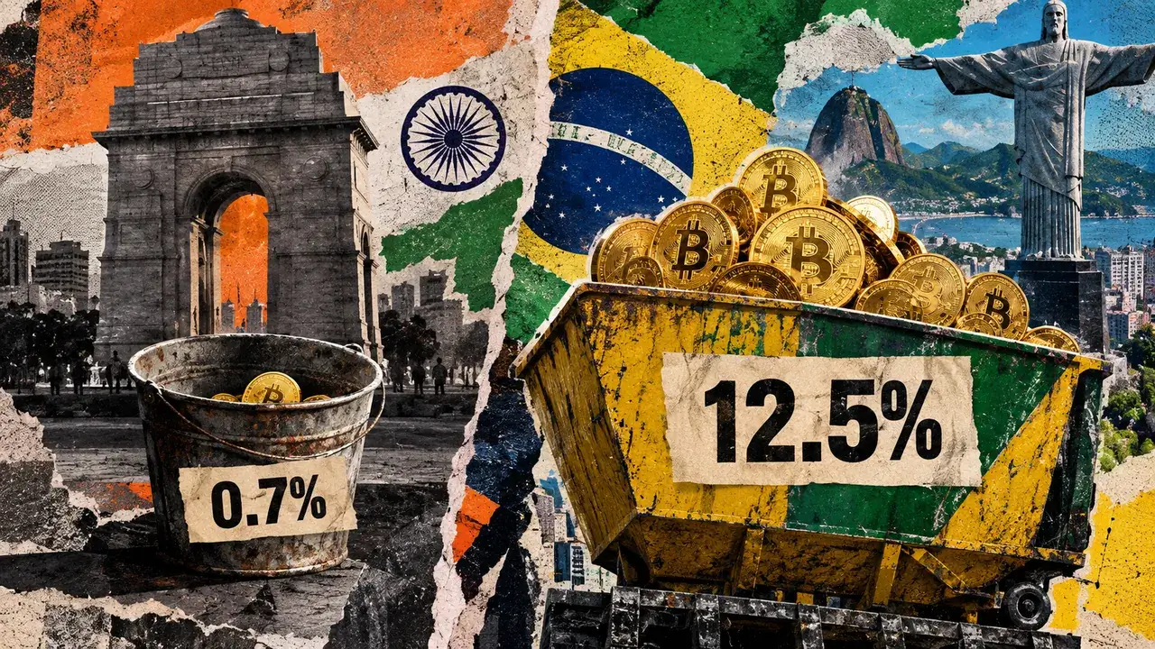 India Exchanges Capture Just 0.7% of Crypto Inflows