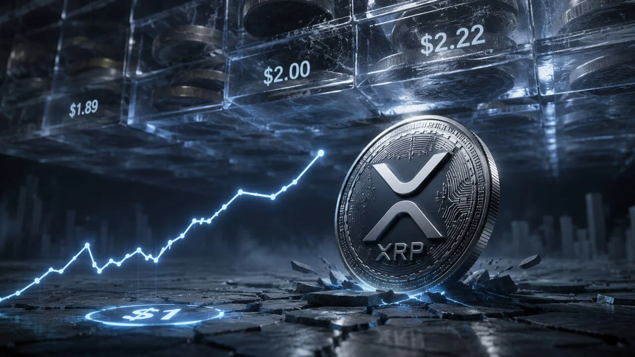 XRP enfrenta muro de longs presos nos $2