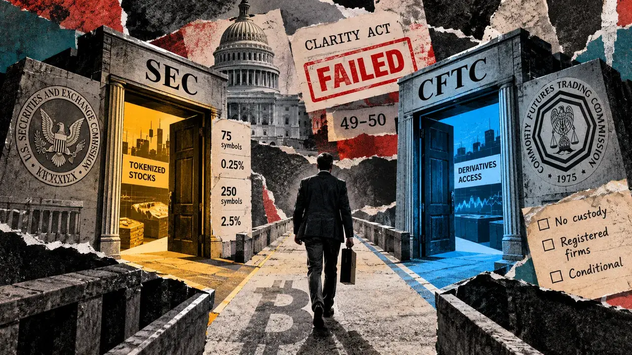 SEC, CFTC Expand Crypto Access After CLARITY Act Setback