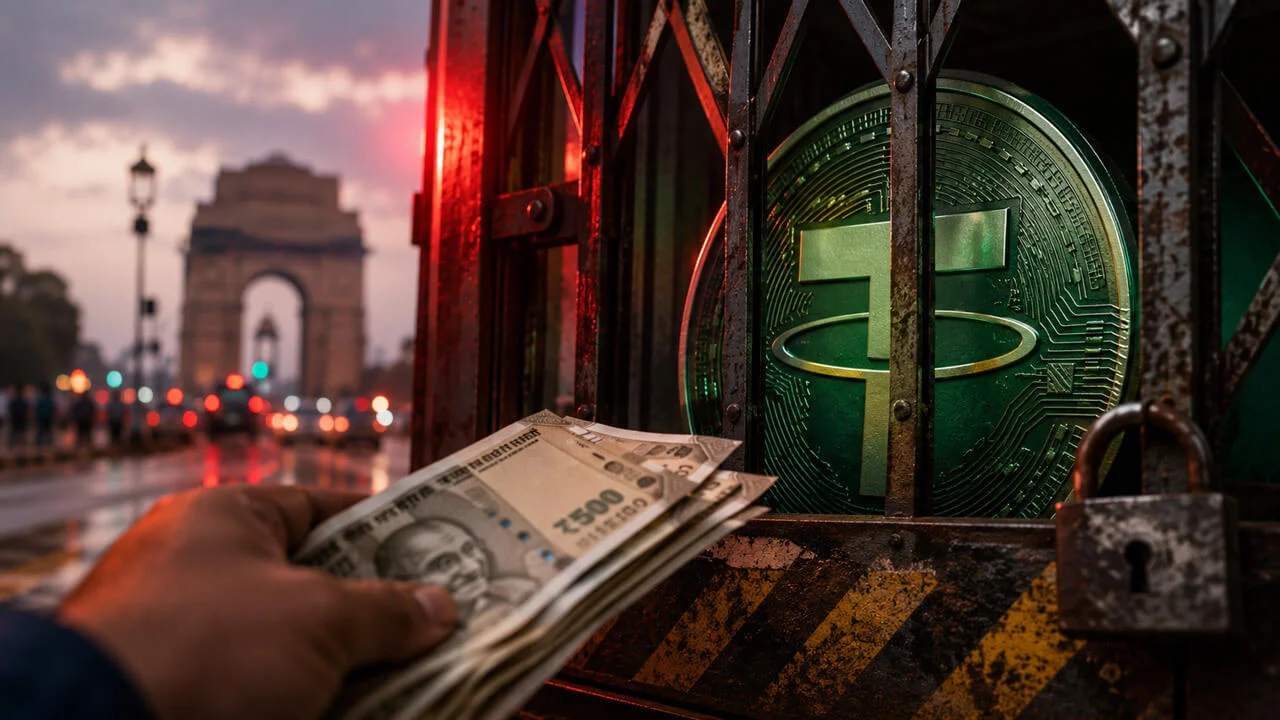USDT, Hindistan'da dolar kurunun %8,5 üzerinde işlem görüyor