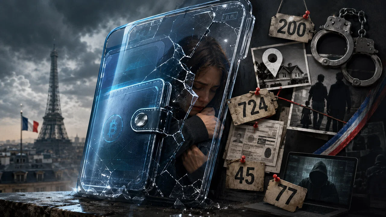 France crypto kidnapping wave exposes leaked personal data risk