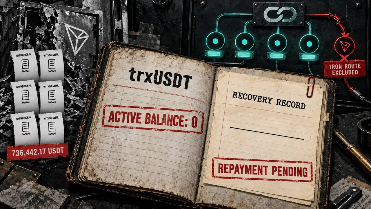 Chainflip Zeros TRON USDT LP Balances After $736K Exploit