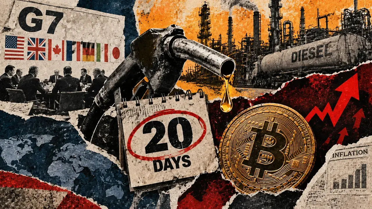 Bitcoin, Fed Görünümü İçin G7’nin 20 Günlük Dizel Testini İzliyor