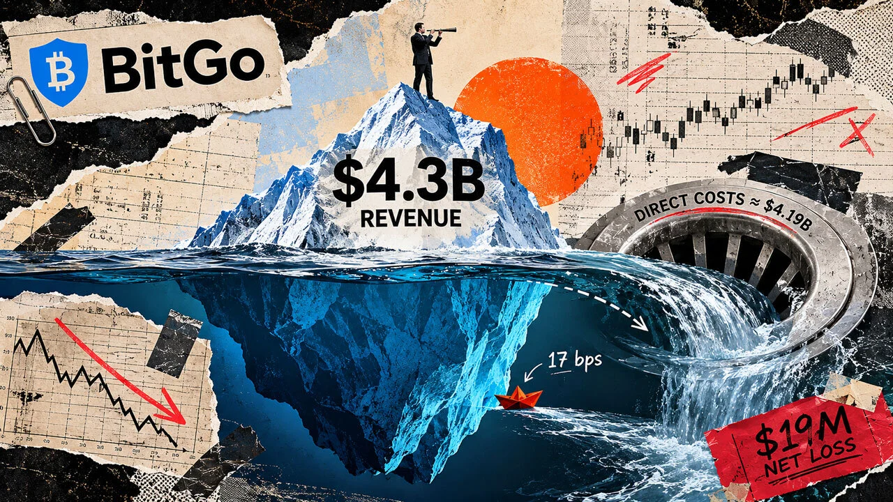 BitGo Reports $4.3B Revenue as Costs Hit 99.8%