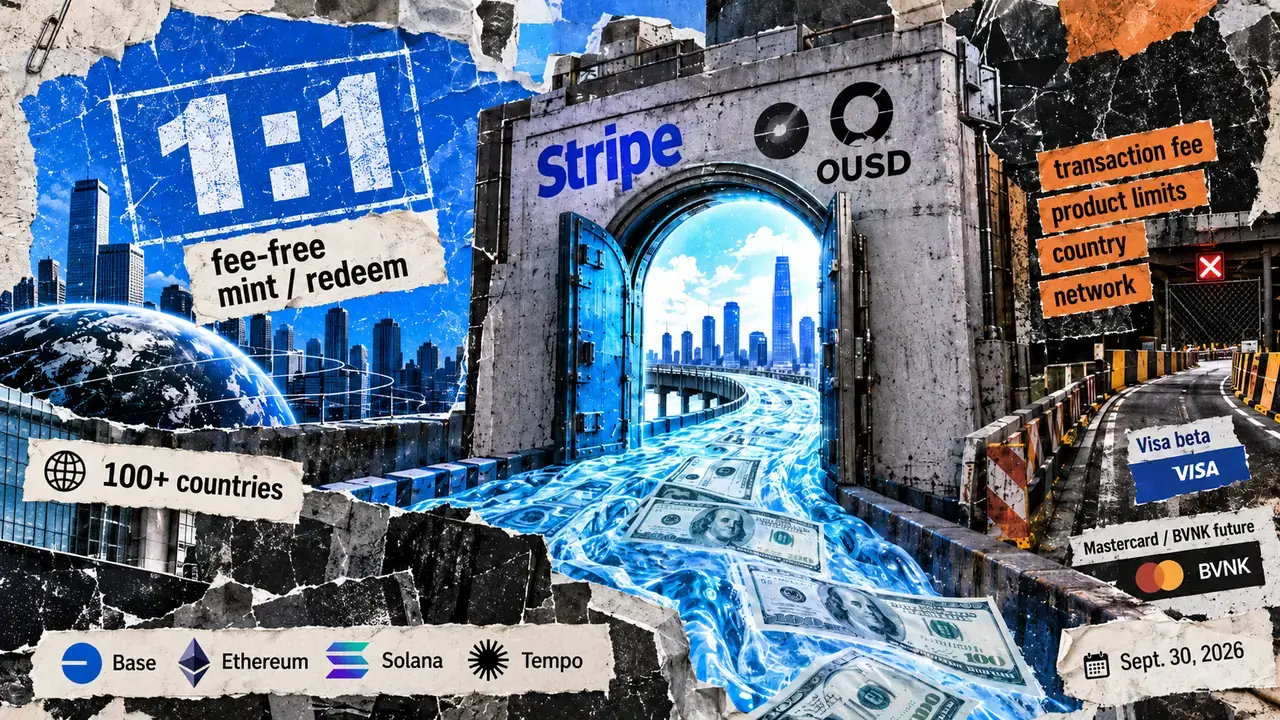 OUSD Launches With $468M Backing and Stripe Distribution