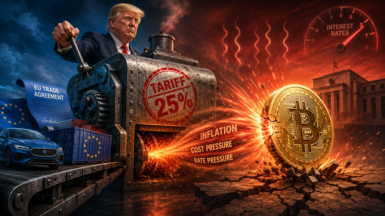 EU-US Trade Deadline and Fed Inflation Data Put Bitcoin in the Crossfire!