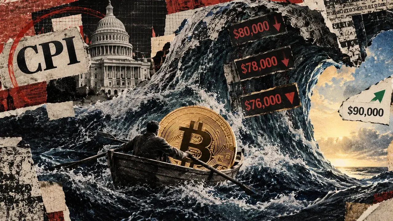 Bitcoin Puts Cluster at $76K-$80K Ahead of CPI