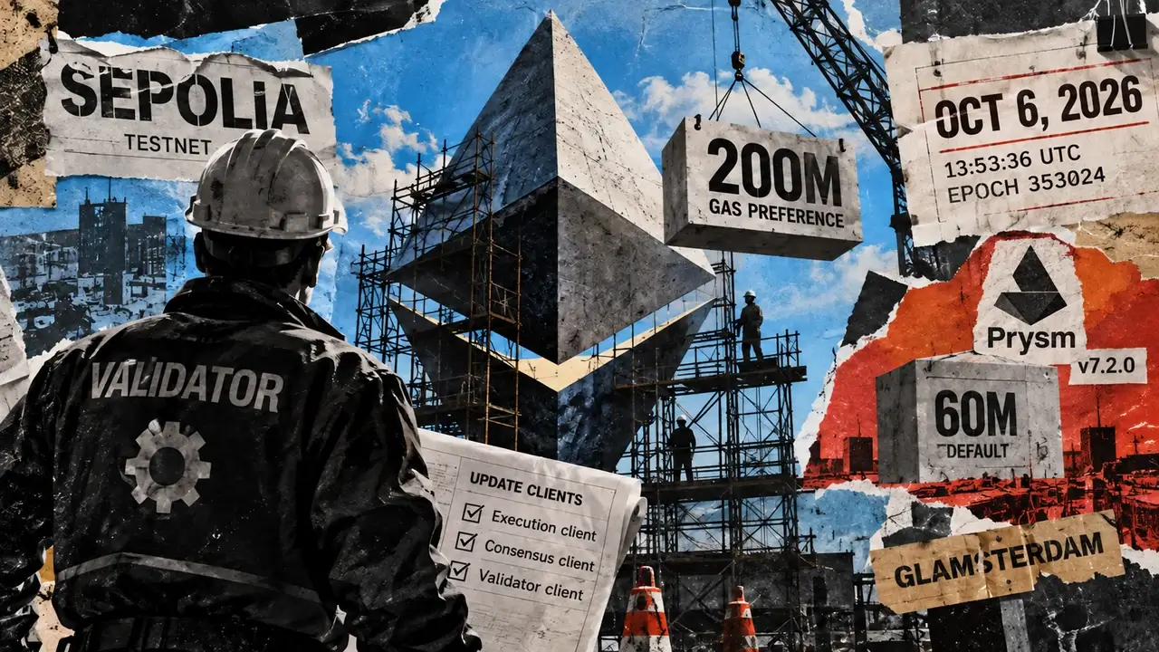 Ethereum to Test 200M Gas Preference in Sepolia Upgrade