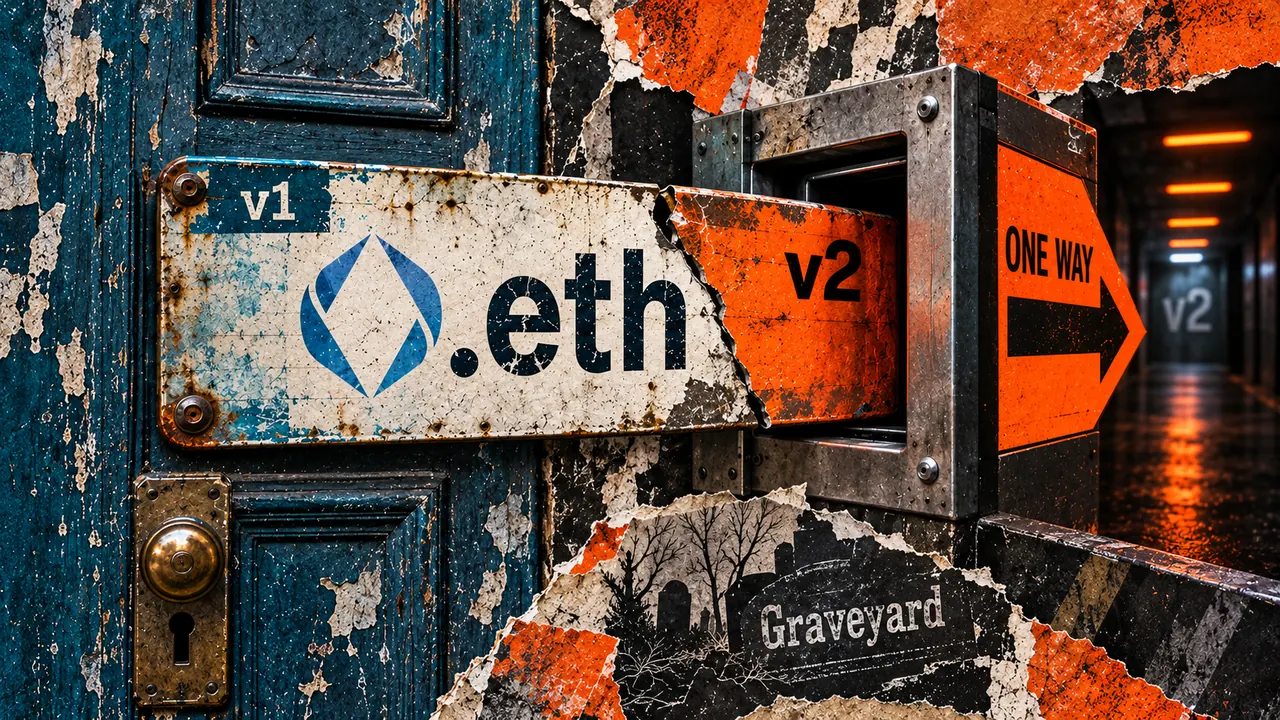 ENSv2 Teklifi .eth Alan Adlarına Tek Yönlü Geçiş Sunuyor