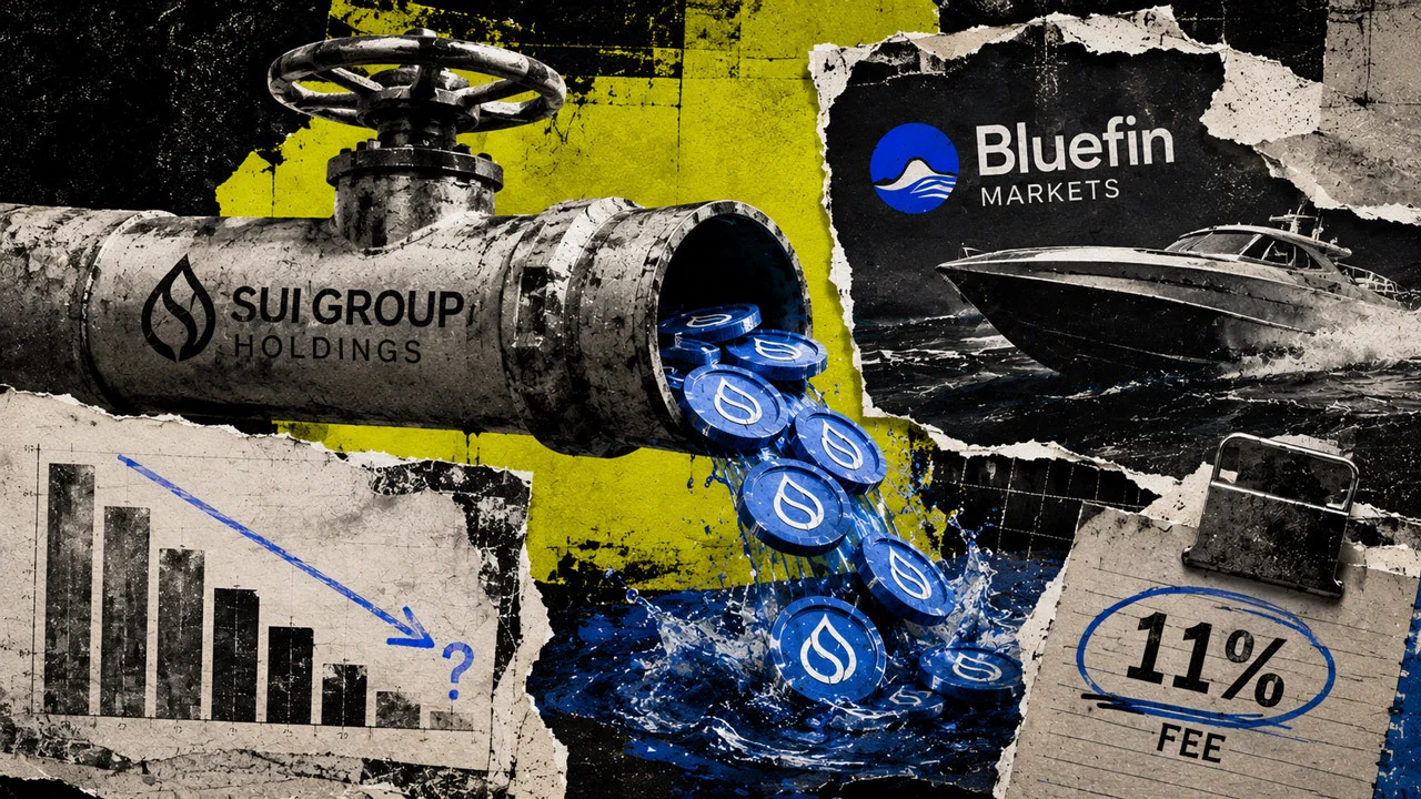 SUI Group Locks 6M SUI Until 2028 Without Collateral