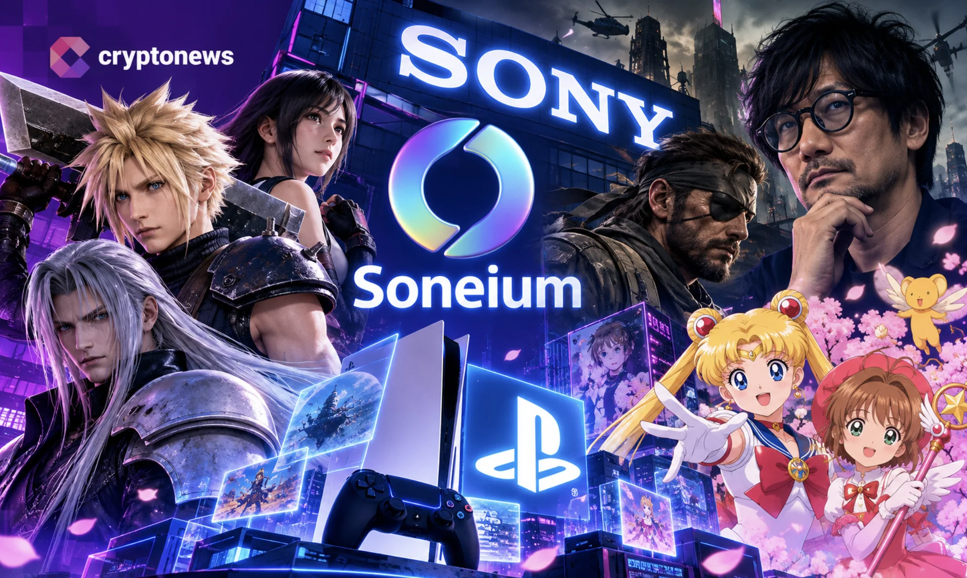 Sony, oyun ve anime için Soneium programını başlattı