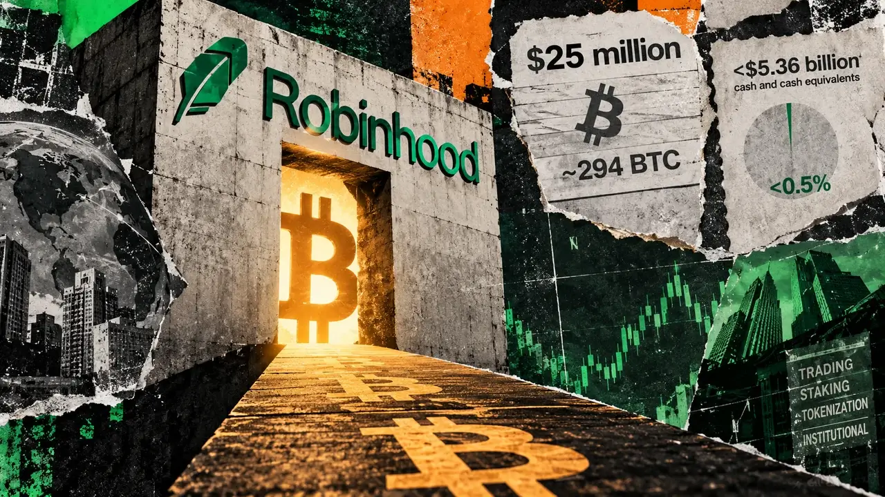 Robinhood Adds $25 Million in Bitcoin to Its Balance Sheet