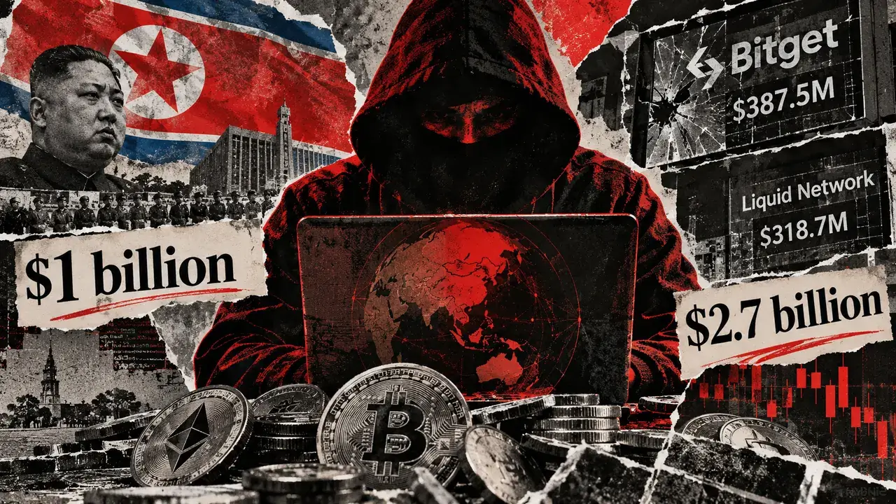 Kripto hackleri 2026'da $2,7B'yi sızdırdı, Kuzey Kore $1B'yi aştı