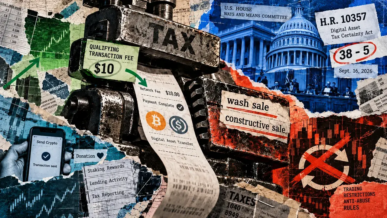 Crypto Tax Bill Advances Despite Staking Catch