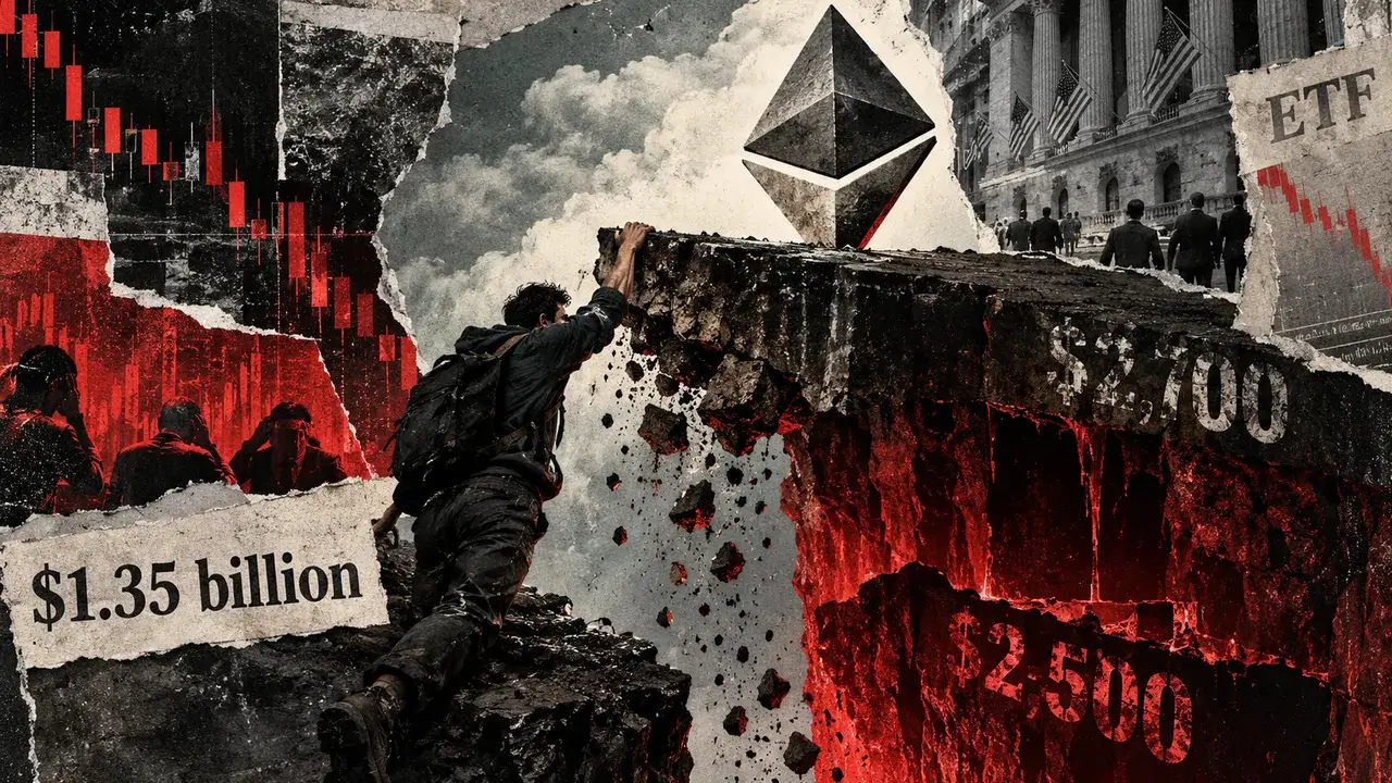 Ethereum %6 Düştü: 1,35 Milyar Dolarlık Long Riskte