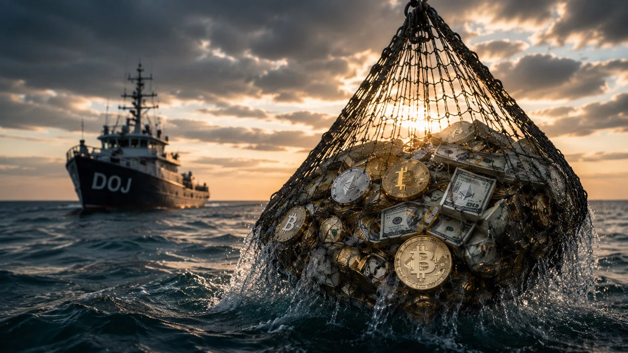 DOJ Pursues $26.4M Forfeiture in Five Crypto Scam Cases