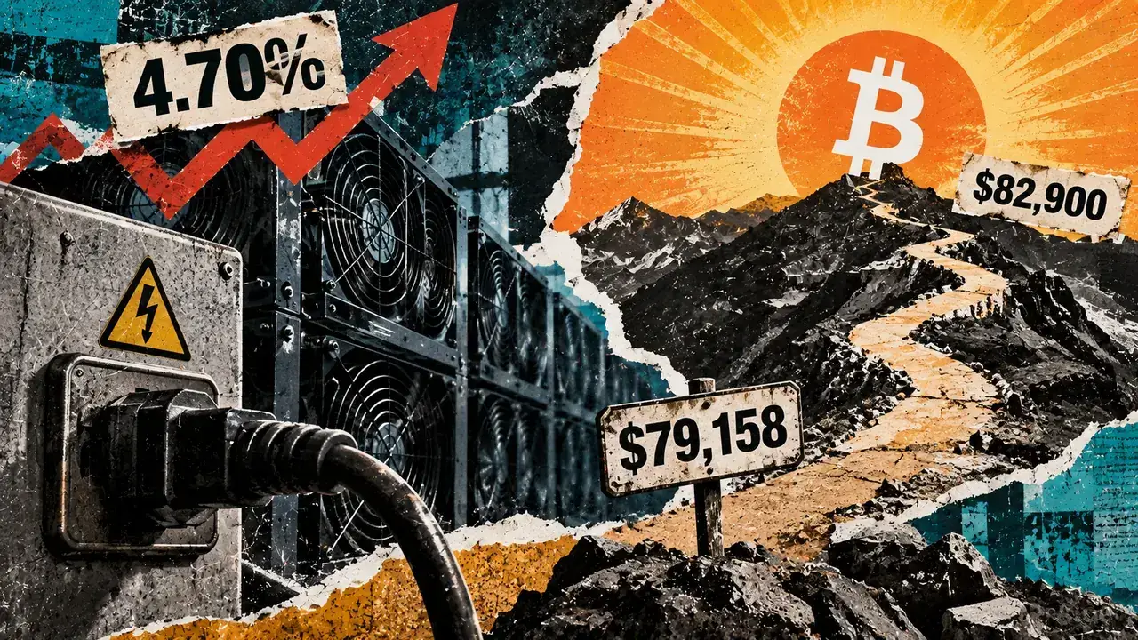 Bitcoin Needs $82,900 to Beat Looming Miner Margin Squeeze