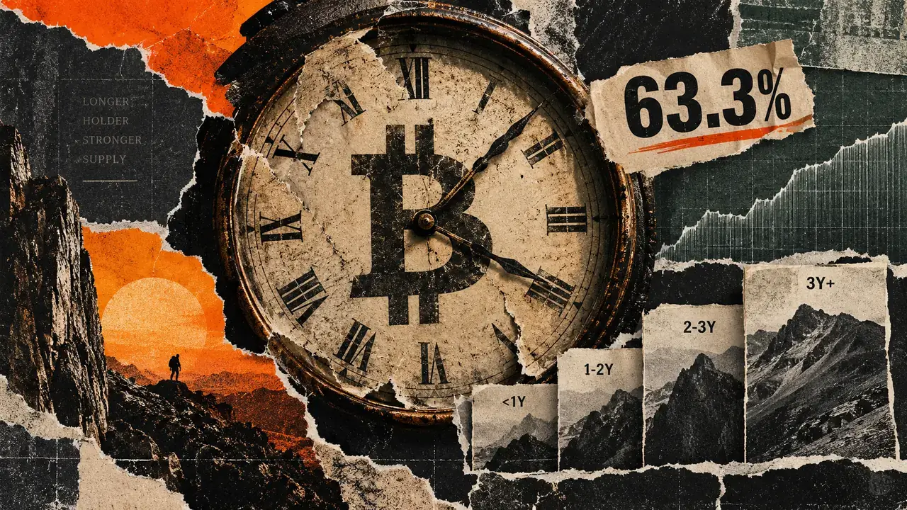 Bitcoin HODL Dalgası %63,3’e Çıktı: Talep Değil Yaşlanma