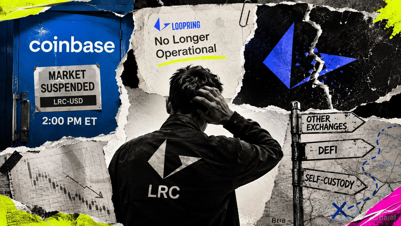 Loopring (LRC) Holders Face Exit Risk as Coinbase Pulls Trading