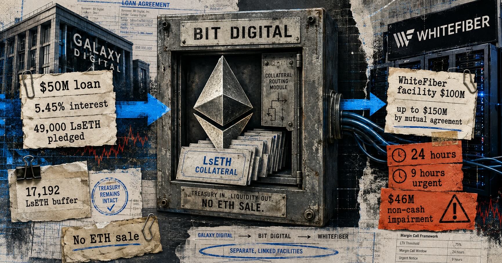 Bit Digital Pledges 74% of Staked ETH to Risky Loan