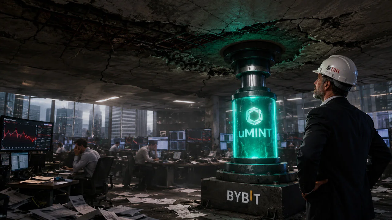 Token uMINT da UBS chega à Bybit como margem