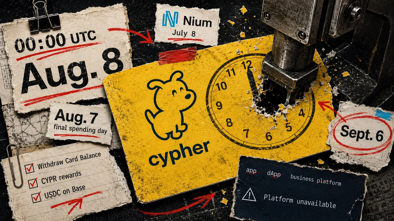 Visa Öne Çıktı: Cypher ve Osmosis Kartları Kapanıyor
