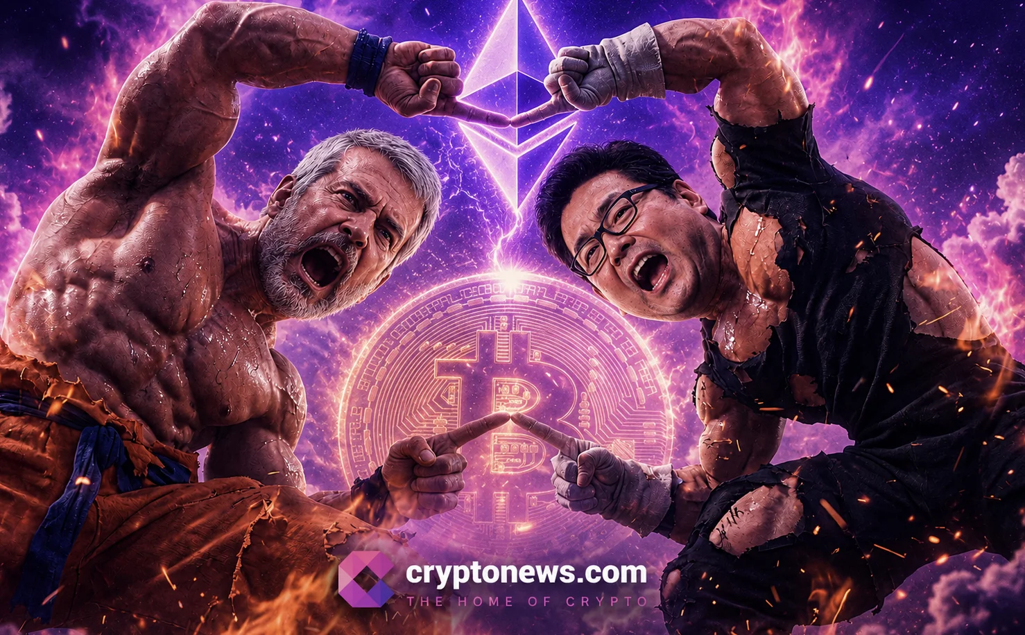 Strategie kauft mehr BTC, während Tom Lee ETH nach dem Markt kauft…