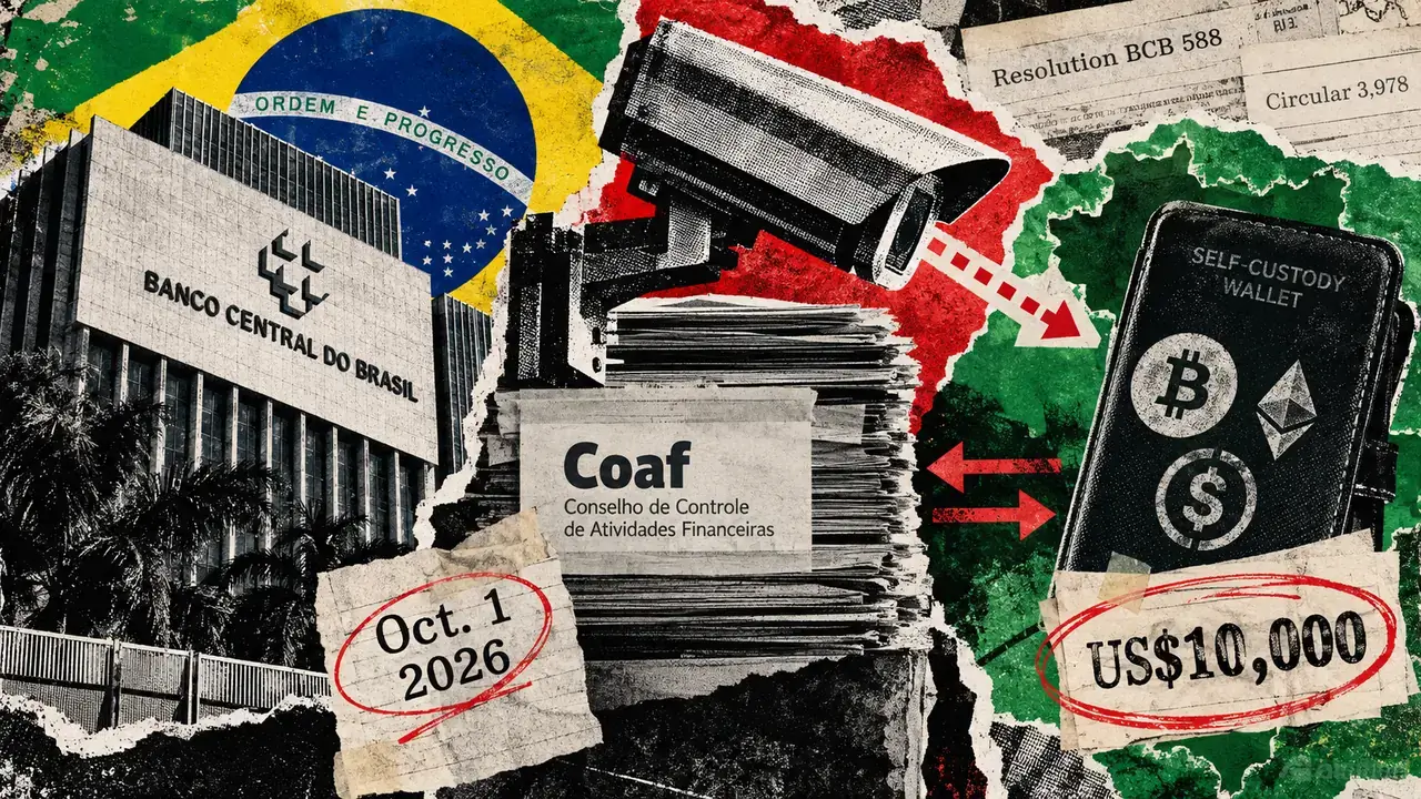 Brazil Orders Reports on $10K Self-Custody Crypto Transfers