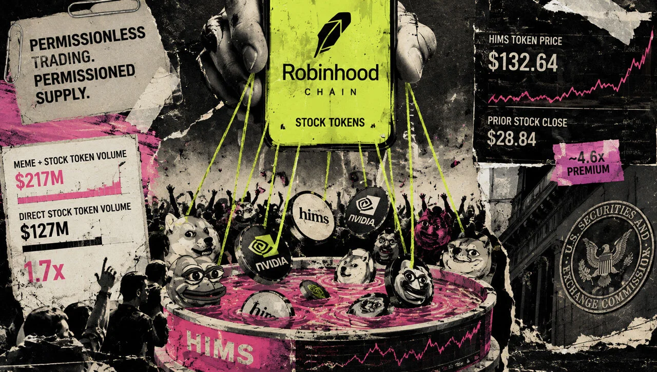 BONER Corners 53% of Robinhood’s HIMS Stock Tokens