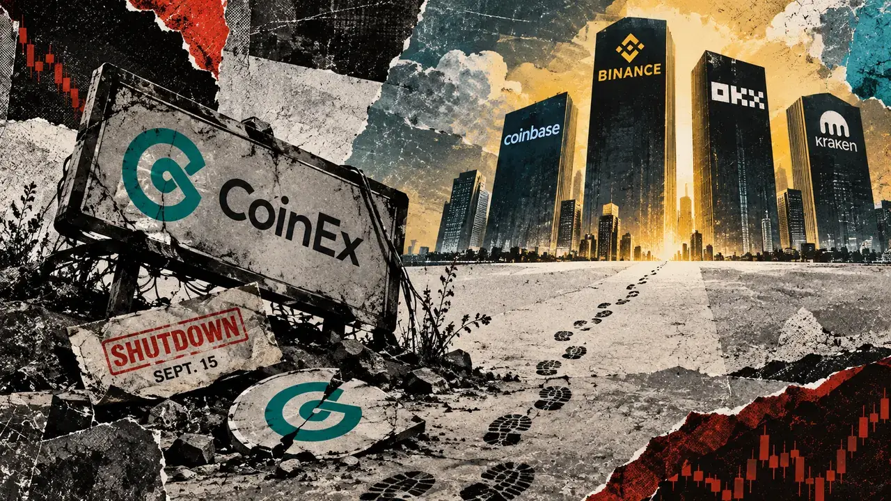 CoinEx Exits as 5 Exchanges Capture 88% of Trading Volume