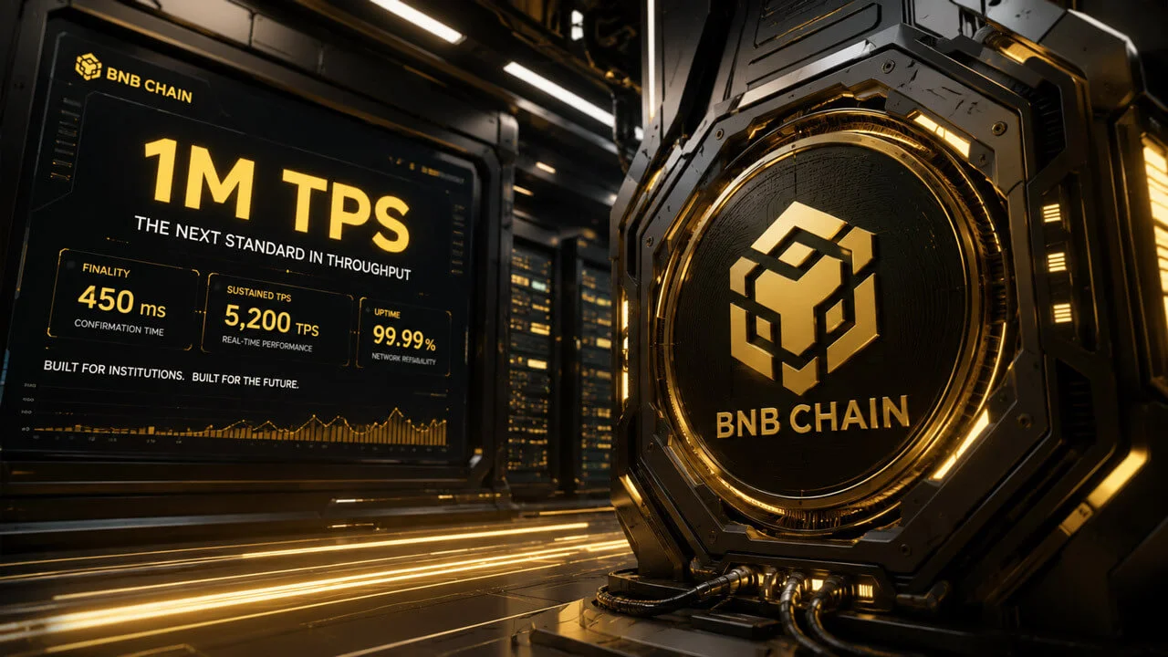 BNB Price Hits 2024 Lows as Chain Pivots to AI With 1M TPS Target