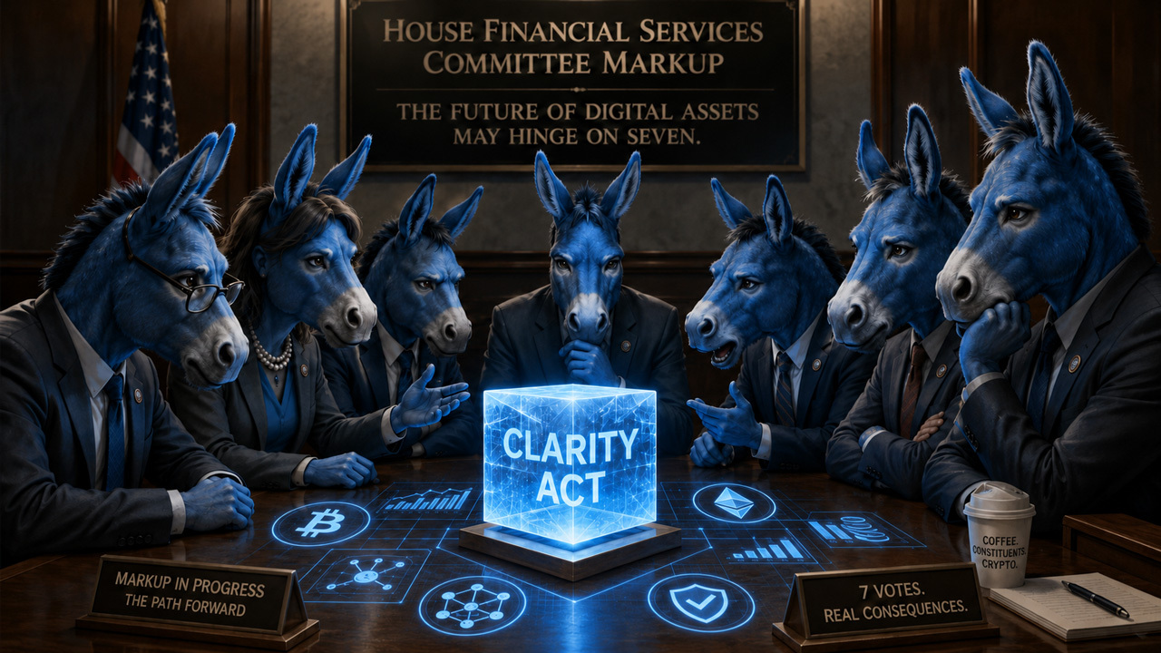 CLARITY Act Markup on May 14 — Seven Senate Democrats Hold the Keys to Crypto's Federal Rulebook!