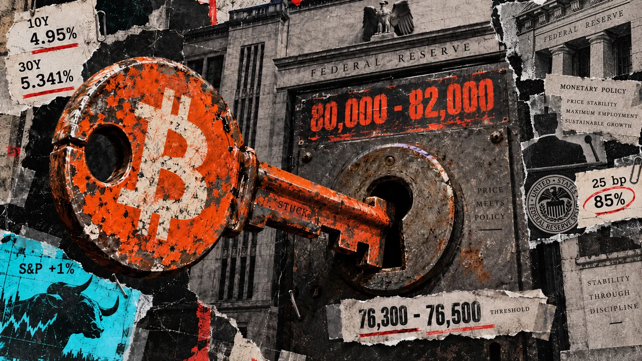 Bitcoin $80K'yı Aşamadı, 10 Yıllık Getiri %5'e Yaklaştı