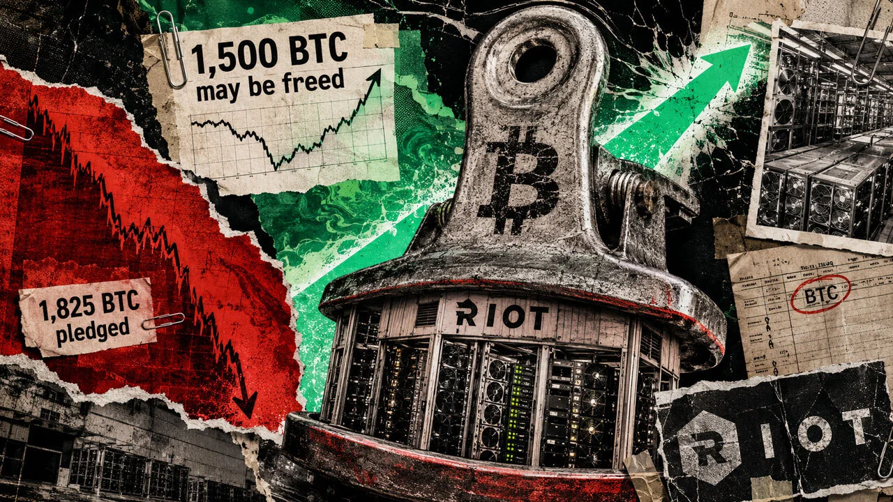 Riot Could Unlock Up to 1,547 BTC From Coinbase Loan