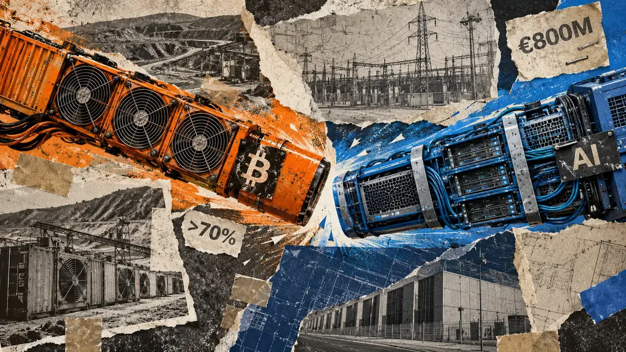 SWI Raises €800M to Pivot Bitcoin Mining Into AI