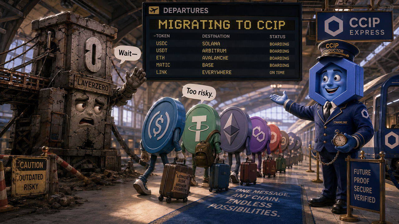 Chainlink's CCIP wins $3B in DeFi migrations after KelpDAO's $292M LayerZero exploit!