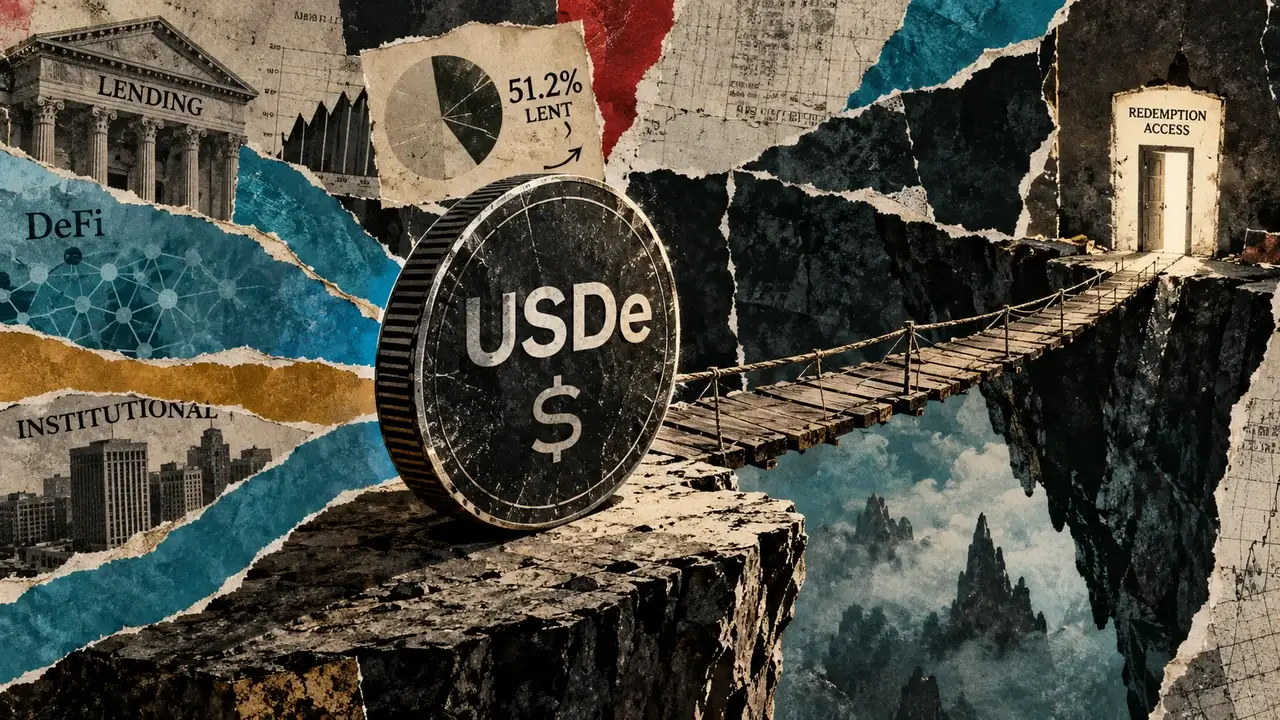 USDe Puts 51.2% of $4.76B Backing Into Lending