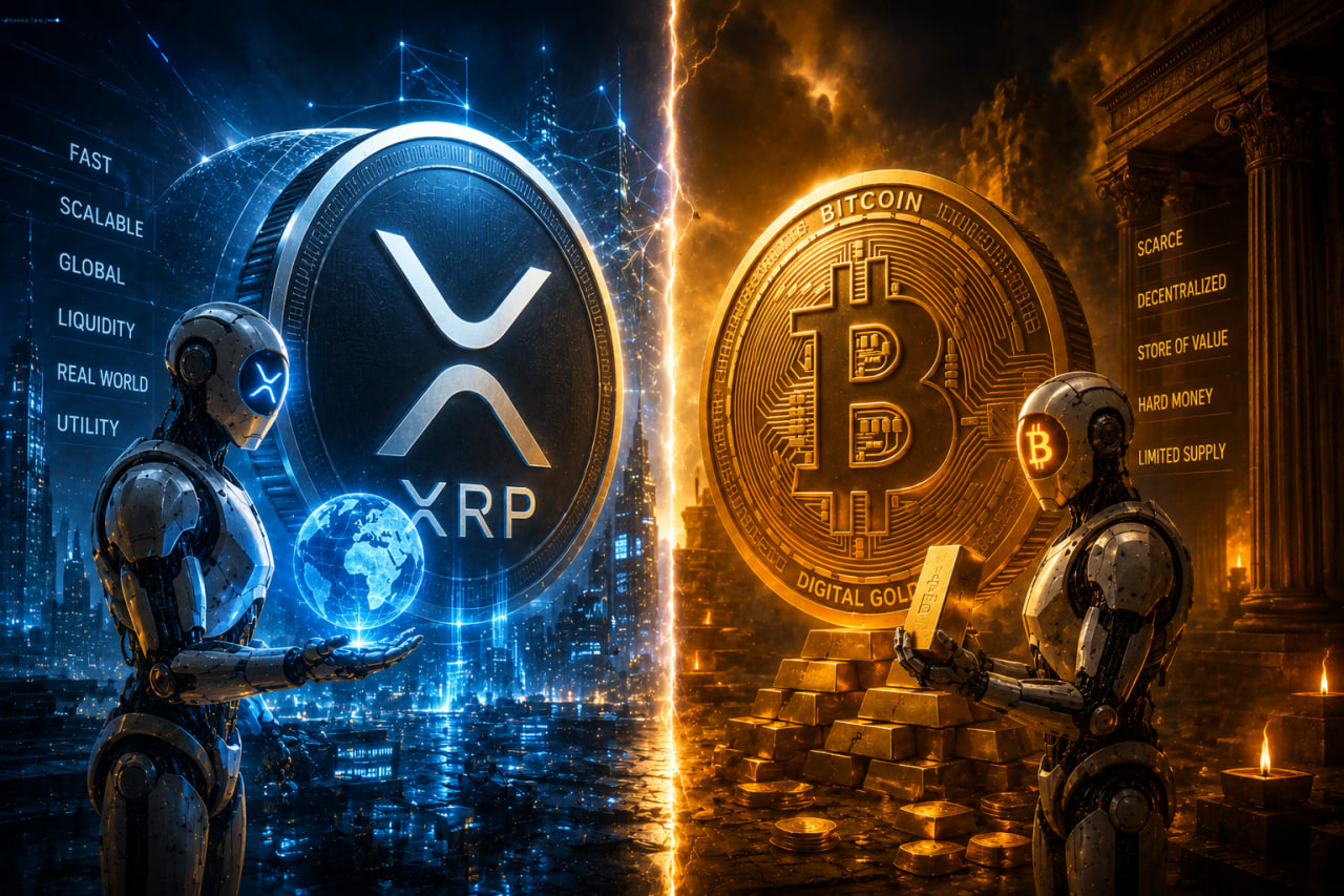 Grok AI Calls $150K–$200K Bitcoin and $5–$8 XRP by End of 2026 — Both at Chart Decision Points Now!