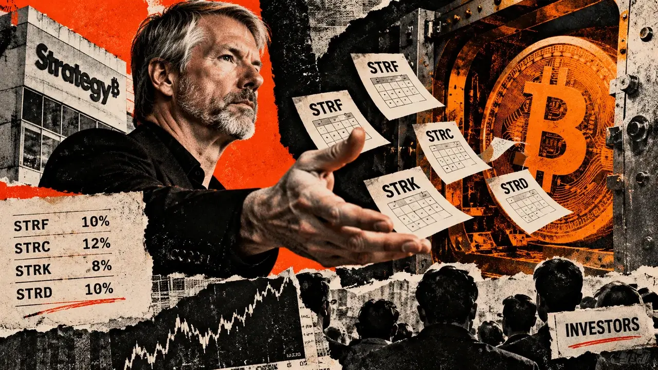 Strategy plant tägliche Dividenden für STRF, STRC, STRK und STRD