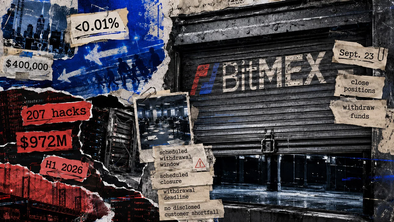 BitMEX Shutdown: Traders Get 2 Months to Exit Before Close