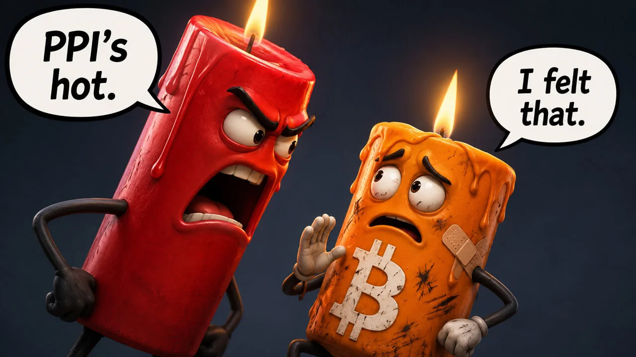 Bitcoin Drops Below $80K as Hot US PPI Echoes 2022 Inflation Shock