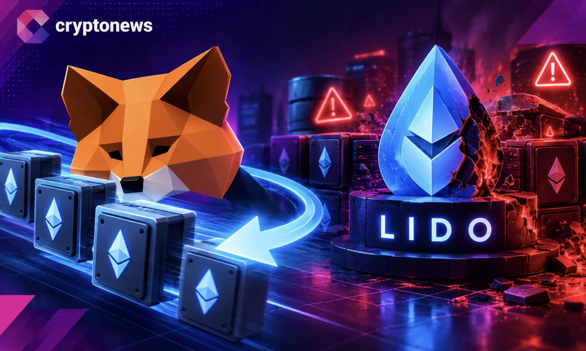 MetaMask Staking, güvenlik önlemi olarak Lido’dan çekiliyor