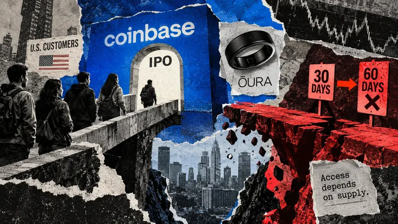 Coinbase $2.2B Oura IPO'suna Erken Erişim Açtı