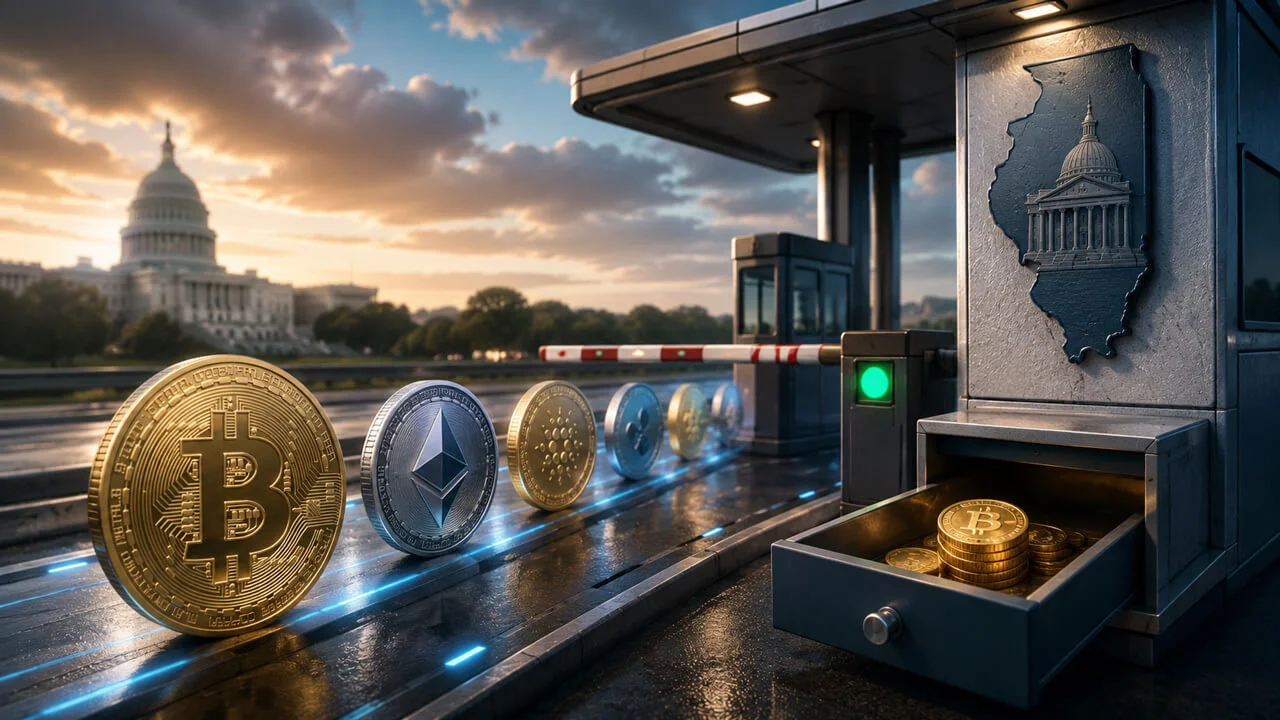 Illinois First State to Tax Crypto at 0.2% Per Trade