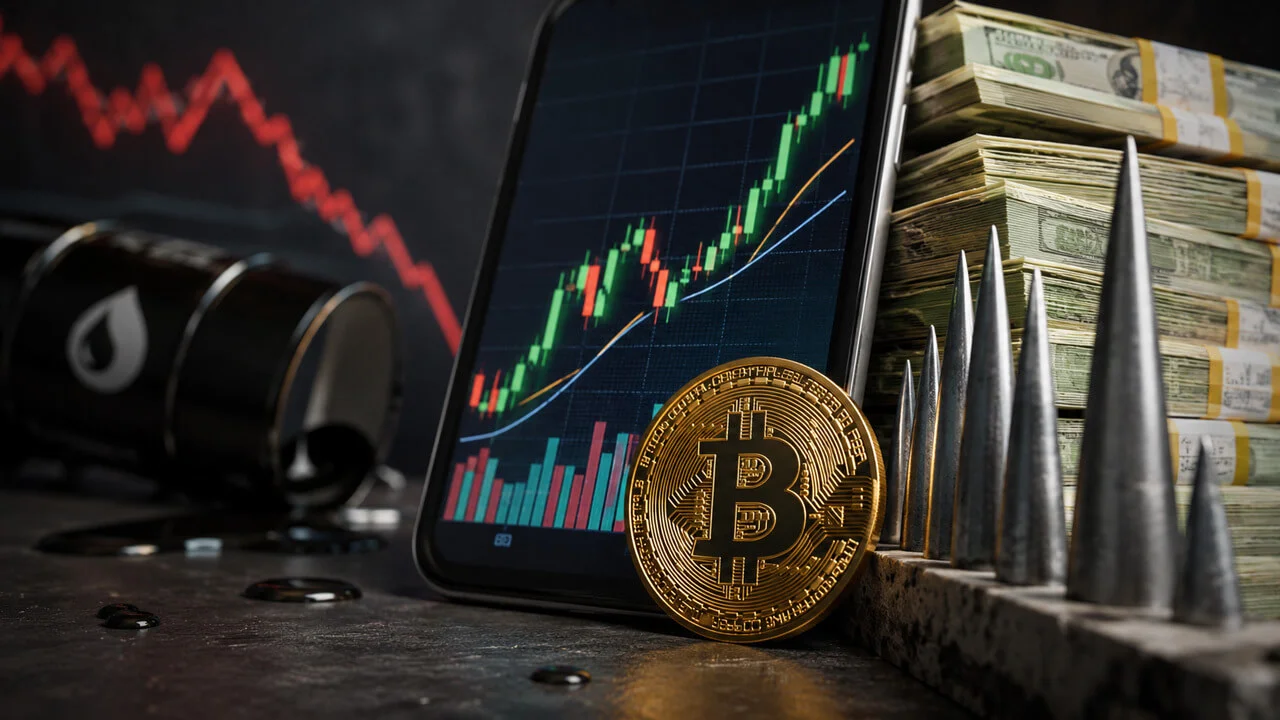 Bitcoin Rebounds to $65K as Oil Eases, But US Data Caps Rally