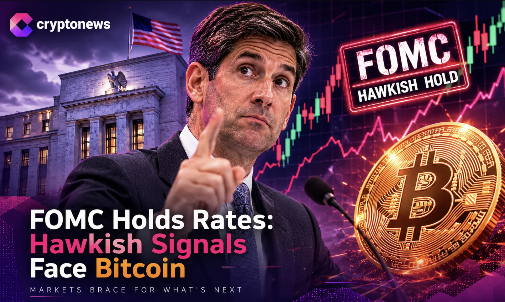 FOMC maintient ses taux, les ETF Bitcoin repassent au vert