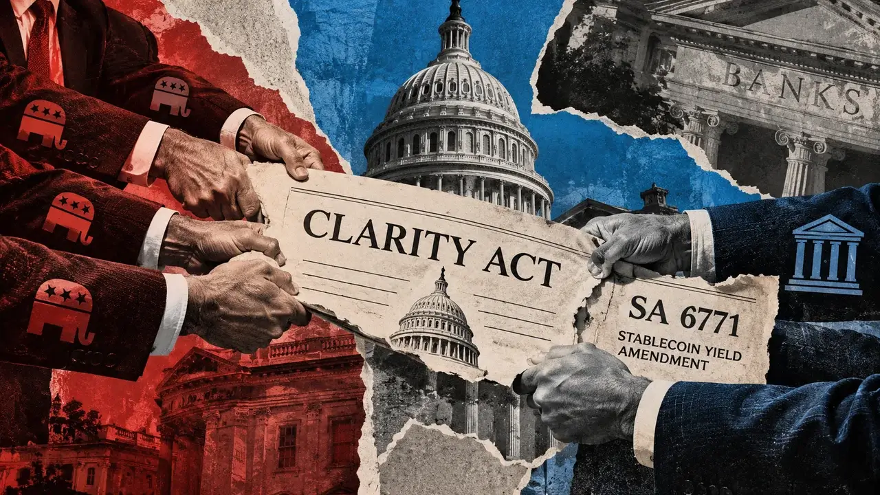 CLARITY Act scheitert an 11 Stimmen im US-Senat